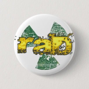 Rad 6 Cm Round Badge