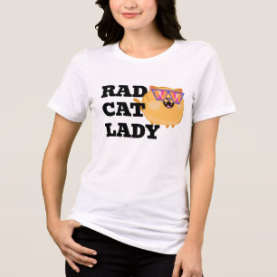Rad Cat Lady Cat Mama Tee