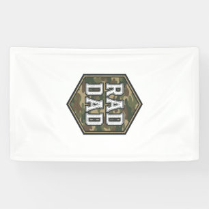 Rad Dad Camo Hexagon Vintage Engraving Design_1 Banner
