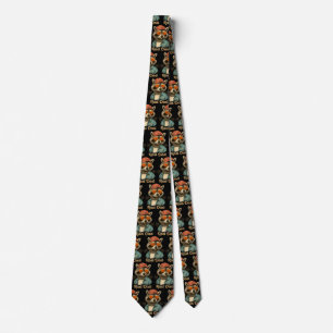 Rad Dad Funny Happy Father's Day Vintage Tie