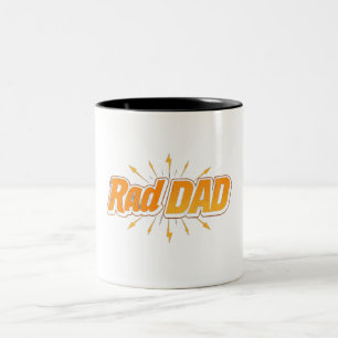 Rad DAD Mug – Retro Vintage Coffee Cup