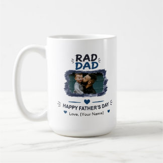 Rad Dad Painted Frame Mug