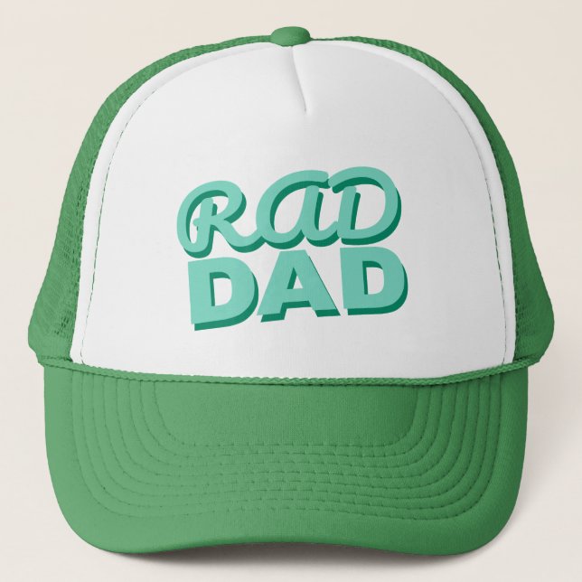 Rad Dad Trucker Hat (Front)