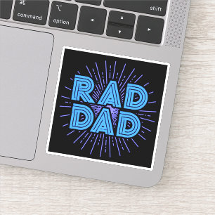 Rad Dad Typography Design   Fathers Day