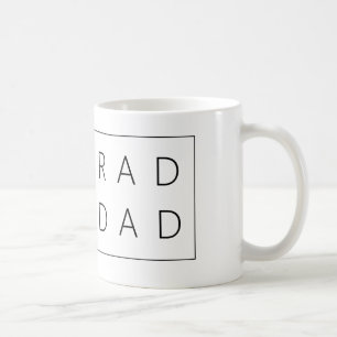 Rad Dad White 11 oz Classic White Mug
