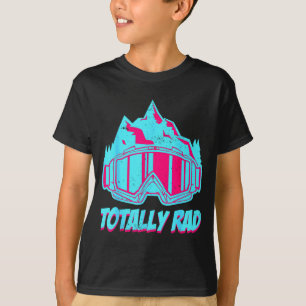 Rad goggles retro ski vintage 80s 90s skiing T-Shirt