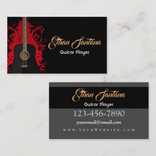 Rad Guitar Business Card