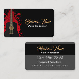 Rad Guitar Business Card