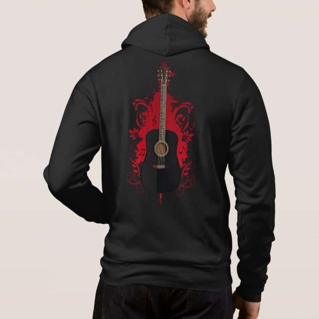 Rad Guitar Hoodie (Back)