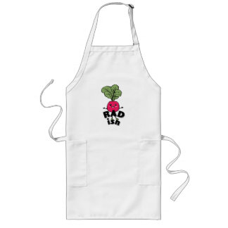 RAD-ISH Radish Garden Funny Design, Kitchen Apron