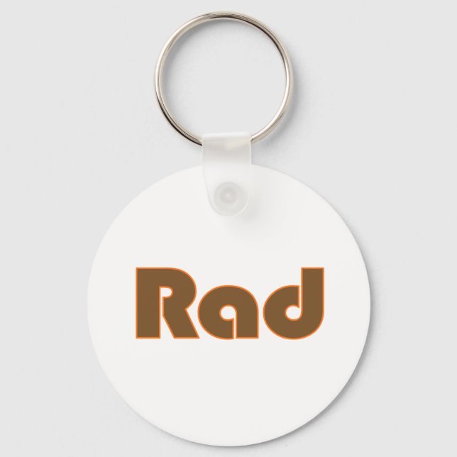 Rad Key Ring (Front)