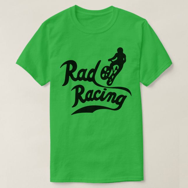 Rad Racing Baseball TShirt (Design Front)