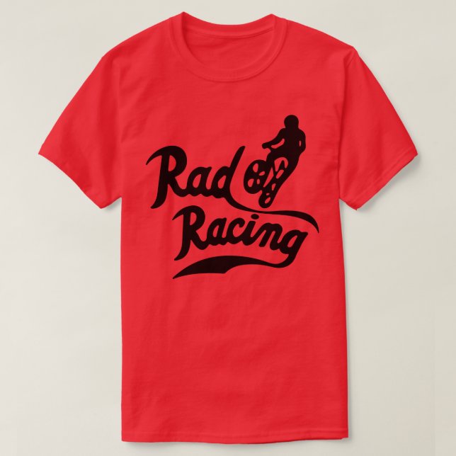 Rad Racing Pin T-Shirt (Design Front)