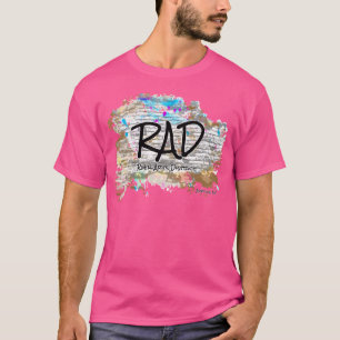 Rad - River Arts District - Asheville Nc - Black B T-Shirt