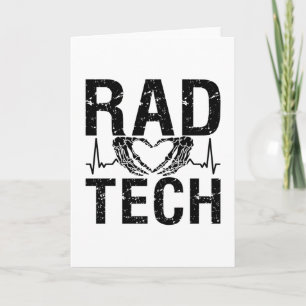 Rad Tech Medicine Technologist Xray Radiology Tech Card