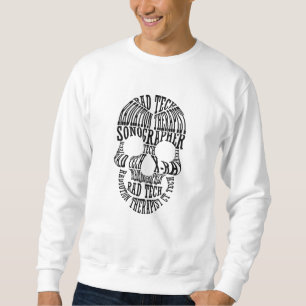 Rad Tech Skull Technologist Xray Radiology Tech Sweatshirt