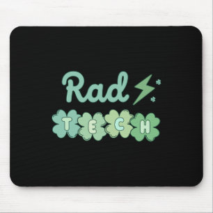 Rad Tech St Patricks Day Xray Irish Lucky Radiolog Mouse Pad