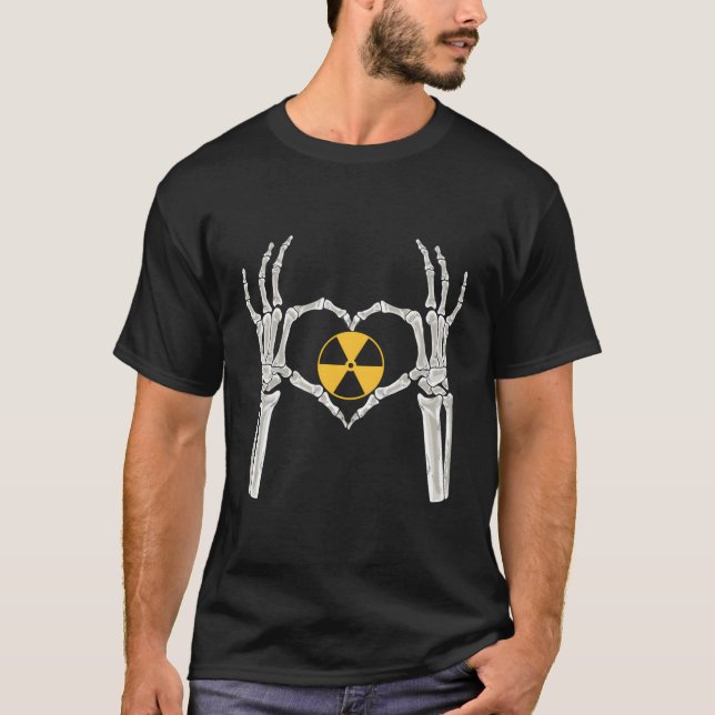Rad Tech X Ray Skeleton Radiology Student Technica T-Shirt (Front)