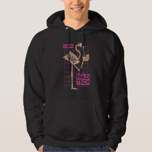 Rad Tech X Ray Tech Flamazing Flamingo Radiographe Hoodie