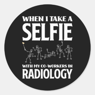 Rad Tech Xray Tech Radiology Technician Radiology  Classic Round Sticker