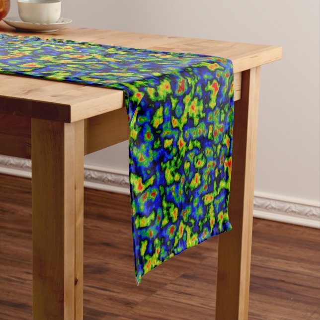 Radar Clouds Short Table Runner (In Situ)