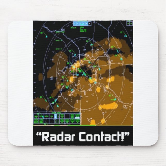Radar Contact Mouse Pad (Front)