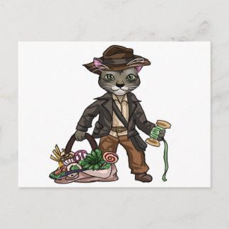 Radar Kitty Postcard