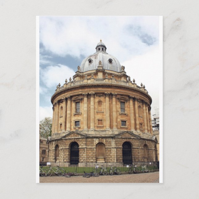 Radcliffe, Camera, Bodleian library, Oxford Postcard (Front)