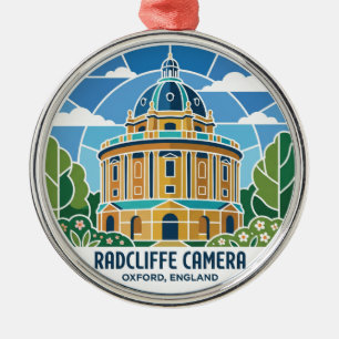 Radcliffe Camera England Metal Tree Decoration