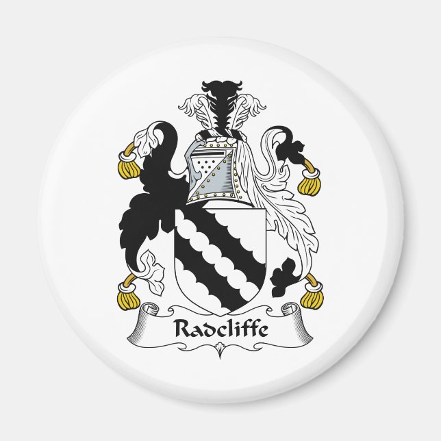 Radcliffe Family Crest Magnet (Front)