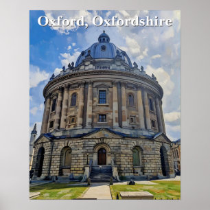 Radcliffe Reverie – Oxford’s Iconic Dome Poster