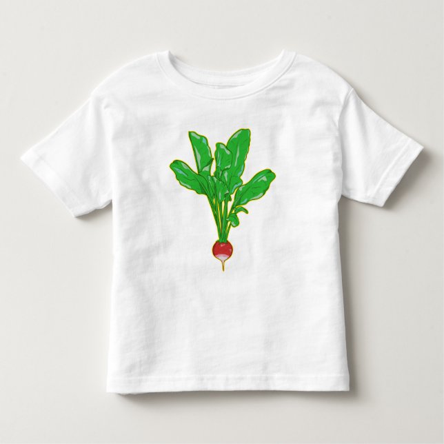 Raddish fresh vegetable toddler T-Shirt (Front)