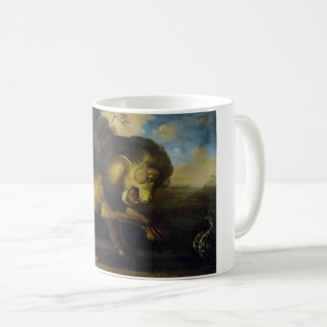 Raden Saleh® Coffee Mok Mug (Front Right)