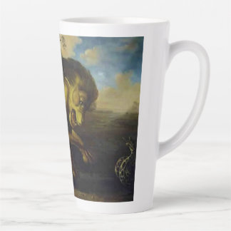 Raden Saleh® Latte Mug 'Lions and Snake'