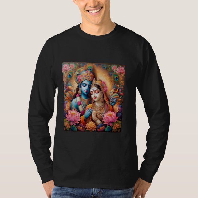 Radha and Krishna Love T-Shirt (Front)