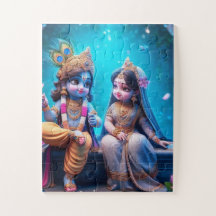 Radha Krishana zigsaw puzzle