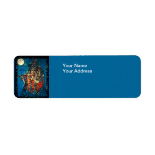 Radha Krishna2 Return Address Label