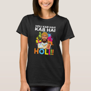 Radha Krishna Hinduism Hindu Buddhist Holi Festiva T-Shirt