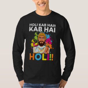 Radha Krishna Hinduism Hindu Buddhist Holi Festiva T-Shirt