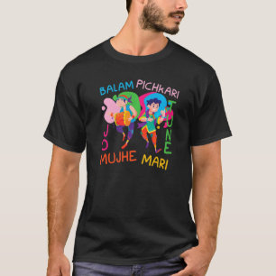 Radha Krishna Hinduism Hindu Buddhist Holi Festiva T-Shirt