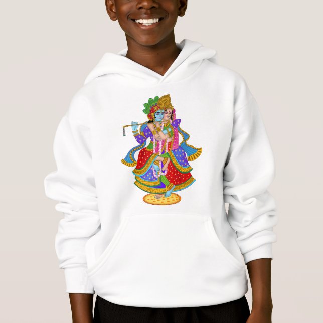 Radha Krishna Hoodie (Front)