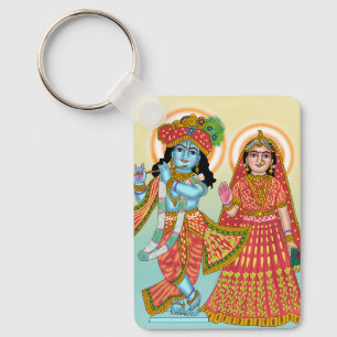 Radha Krishna Keychain