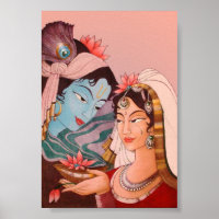 Radha-Krishna Lotus