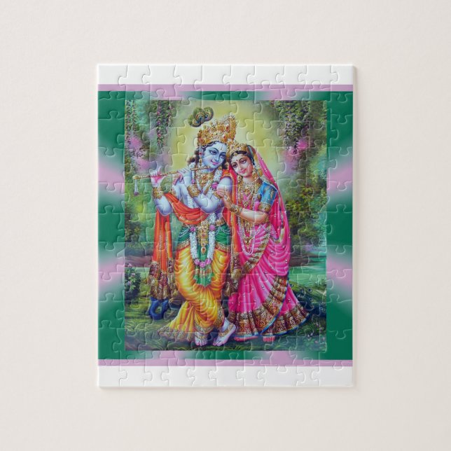 Radha Krishna puzzle (Vertical)