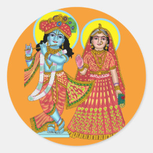 Radha Krishna Stickers