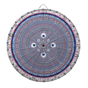 Radial Design Art Print Dartboard