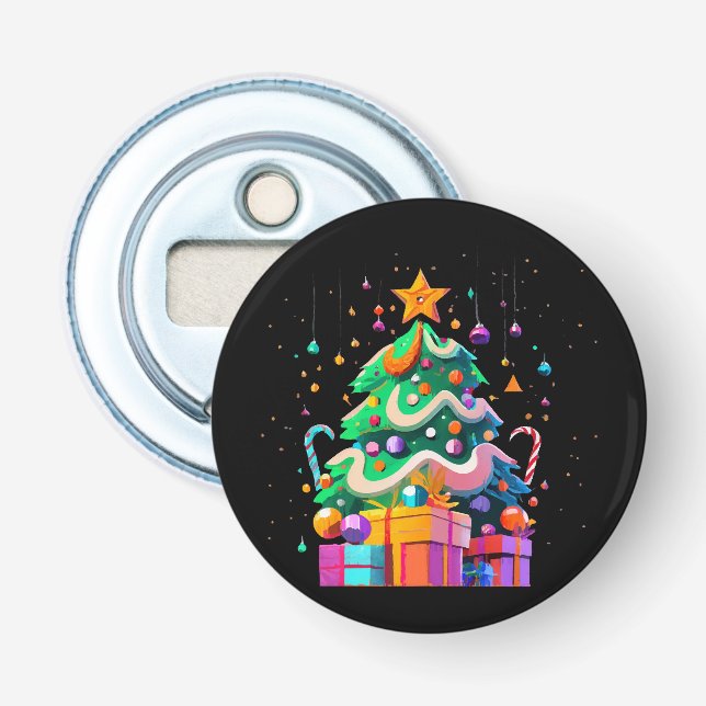 Radiance Christmas Tree Magic Bottle Opener (Front)