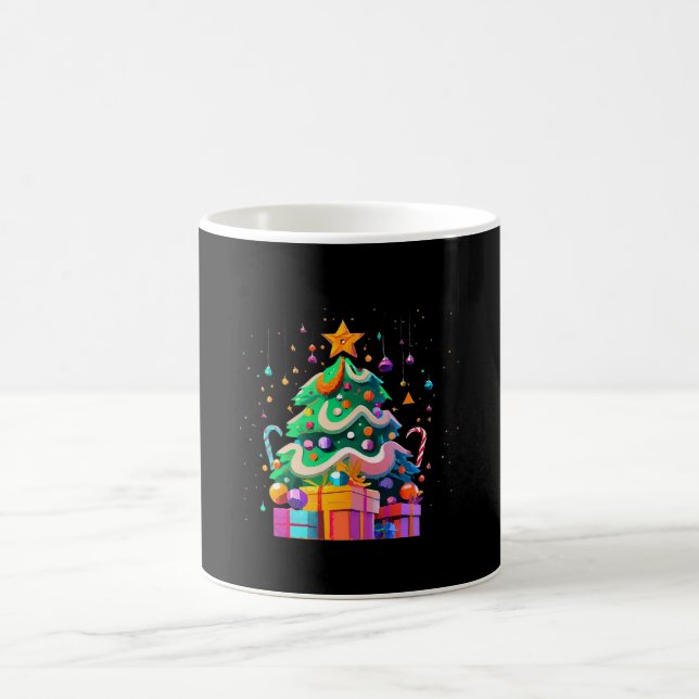 Radiance Christmas Tree Magic Coffee Mug (Center)