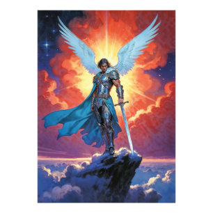 Radiance of Justice Archangel Michael Photo Print