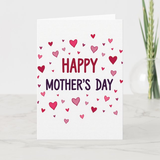 Radiant Affection Mothers Day Card (Front)